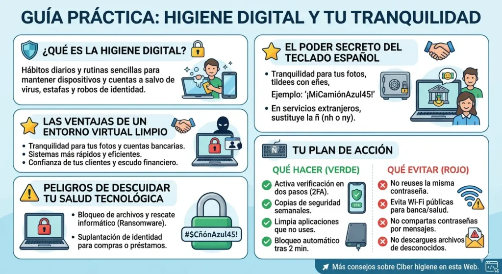 que es higiene digital guia practica